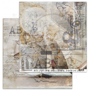 PAPIER 30X30 RUSTICAL JOURNEY 7 RUSTIC DESIGN AGA BARANIAK