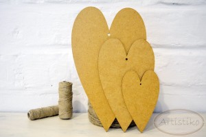 SERCE HDF WĄSKIE ŚREDNIE ARTISTIKO