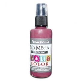MGIEŁKA AQUACOLOR 60ML KAQ025 METALICZNY ANTYCZNY RÓŻ STAMPERIA