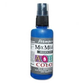 MGIEŁKA AQUACOLOR 60ML KAQ031 METALICZNY NIEBIESKI STAMPERIA