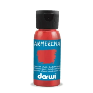 FARBA DO CERAMIKI 50ML CZERWONA CYNOBER 490 ARMERINA