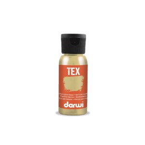 FARBA DO TKANIN TEX  50ML ZŁOTA 050 DARWI