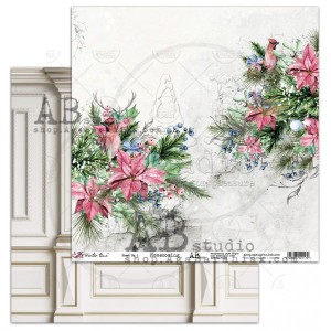 PAPIER 30X30 THE WINTER TIME ARKUSZ 1 AGA BARANIAK