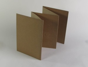 BAZA ALBUM HARMONIJKA 115X165 MM KRAFT 7KART ECOSCRAPBOOKING