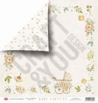 PAPIER 30X30 CM BABY PARTY 02 CRAFT&YOU