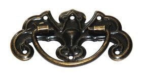 UCHWYT CIEMNY MOSIĄDZ DUŻY 6,2X3,4CM