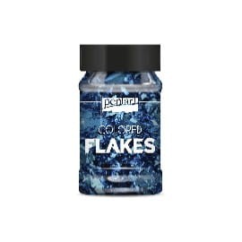 FOLIA PŁATKI 100ML NIEBIESKIE PENTART