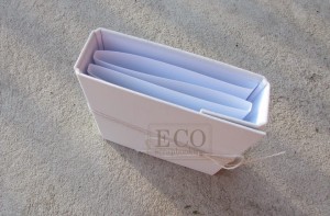 BAZA ALBUM HARMONIJKA W OKŁADCE BIAŁY  ECOSCRAPBOOKING