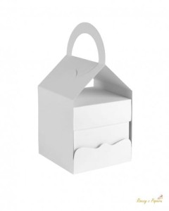 TOREBKA NA EXPLODING BOX BIAŁA RZECZY Z PAPIERU