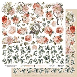 PAPIER 30X30 STEAMPUNK DREAM WYCINANKA ALCHEMY OF ART