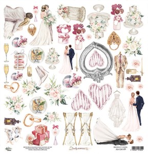 PAPIER 30X30 LOVELY MEMORIES WYCINANKA ALCHEMY OF ART