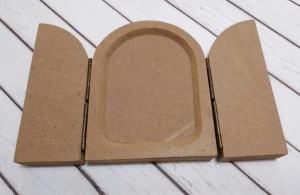 BAZA IKONA TRYPTYK MDF KF282