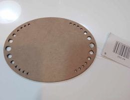 ZAWIESZKA SZYLD OWAL 17X13CM MDF