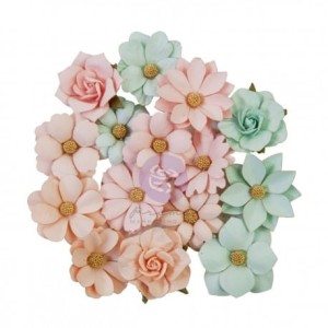 PRIMA KWIATY PAPIEROWE 658724 DULCE MIEL COLLECTION 15szt