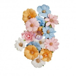 PRIMA KWIATY PAPIEROWE 663650 SPRING NOTES 15szt