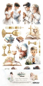 ZESTAW DODATKÓW FIRST HOLY COMMUNION 30X15 ALCHEMY OF ART