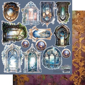PAPIER 30X30 LEGENDS OF THE MAGIC... OKNA 2 ALCHEMY OF ART