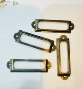 OKIENKO NA ETYKIETĘ METAL 6,1cmx8cm - 1SZT