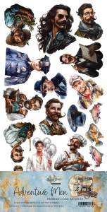 DODATKI DO WYCINANIA ADVENTURE MEN 10 ALCHEMY OF ART KAROLINA BUKOWSKA