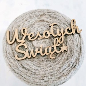 NAPIS HDF WWESOŁYCH ŚWIĄT ARTISTIKO