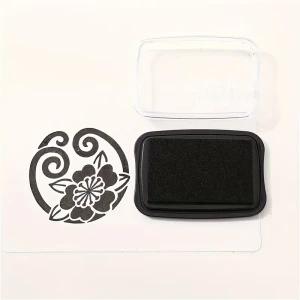 PODUSZKA DO STEMPLI RETRO CZARNY