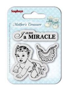 STEMPEL AKRYLOWY 4SZT Mother's Treasure - Miracle ScrapBerry's SCB4907024