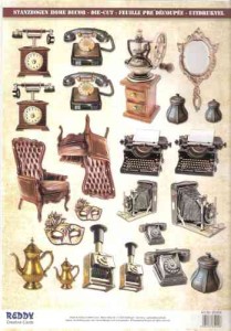 ARKUSZ PAPIERU A4 Z ELEMENTAMI 3D TELEFONY 85004