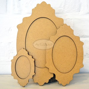 BAZA HDF MEDALION2 ŚREDNI 18CMX11CM ARTISTIKO