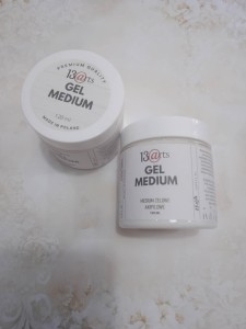 MEDIUM ŻELOWE AKRYLOWE  GEL MEDIUM 120ML
