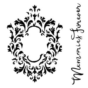 MASKA-SZABLON  VICTORIAN FRAME ARTVI15