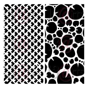 MASKA-SZABLON WOOD PATTERN ARTHS14