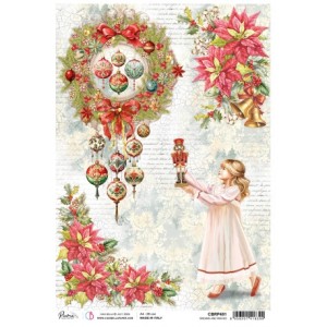 PAPIER RYŻOWY A4 CBRP481 DREAM AND WISHES
