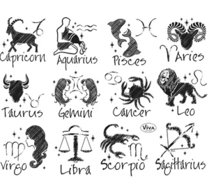 VIVA STEMPEL 150 ZNAKI ZODIAKU