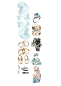 PASEK DO WYCINANIA In shades of blue 01 ALCHEMY OF ART KAROLINA BUKOWSKA