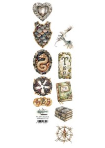 PASEK DO WYCINANIA  The Legends of the Dragons  03 ALCHEMY OF ART KAROLINA BUKOWSKA