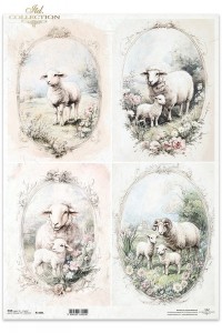 PAPIER RYŻOWY A3 R1400L OWCE