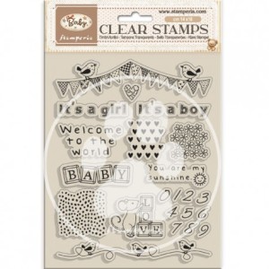 STEMPLE AKRYLOWE WTK235 BABY STAMPERIA
