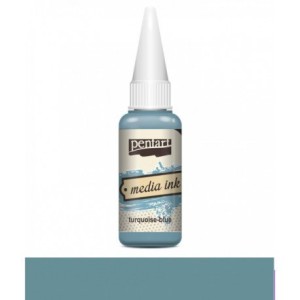 TUSZ ALKOHOLOWY MEDIA INK NIEBIESKI TURKUS 20ML
