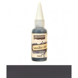 TUSZ ALKOHOLOWY MEDIA INK CZARNY 20ML
