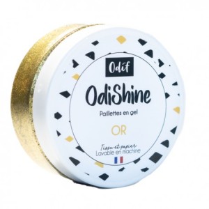 ODIF ODISHINE ŻEL BROKATOWY  65G ZŁOTY 