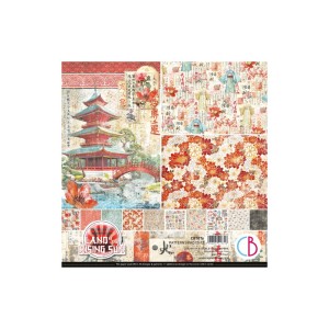 ZESTAW PAPIERÓW 30X30 LAND OF RISING SUN CBT076 8SZT 