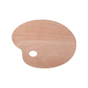 PALETKA DREWNIANA OWALNA 30X40CM