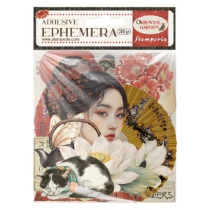 Ozdoby samoprzylepne Ephemera ORIENTAL GARDEN 40SZT DFLCT87 STAMPERIA