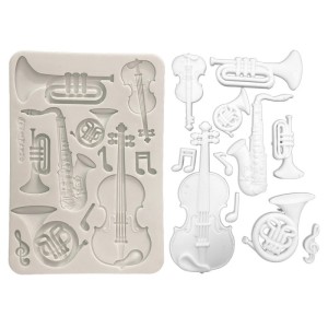 FOREMKA SILIKONOWA A5 SYMPHONY INSTRUMENTY KACMA615 STAMPERIA