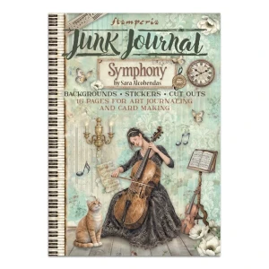 JUNK JOURNAL A4- 16kart SYMPHONY SBJK24 STAMPERIA