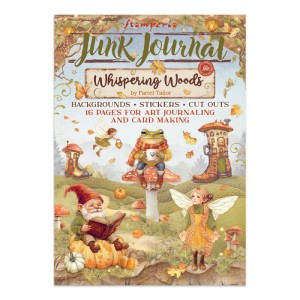 JUNK JOURNAL A4- 16kart WHISPERING WOODS SBJK04 STAMPERIA