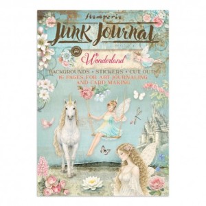 JUNK JOURNAL A4- 16kart WONDERLAND SBJK21 STAMPERIA