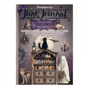 JUNK JOURNAL A4- 16kart HALLOWEEN SBJK22 STAMPERIA