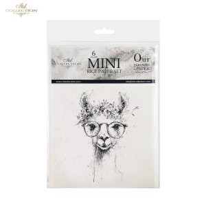 ZESTAW PAPIERÓW RYŻOWCHY ITD RSM254 6SZT