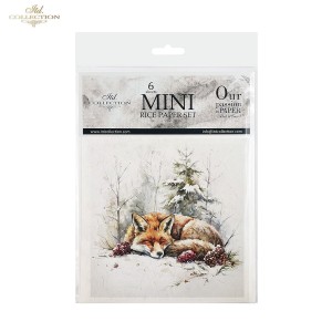 ZESTAW PAPIERÓW RYŻOWYCH ITD RSM 294 6SZT  